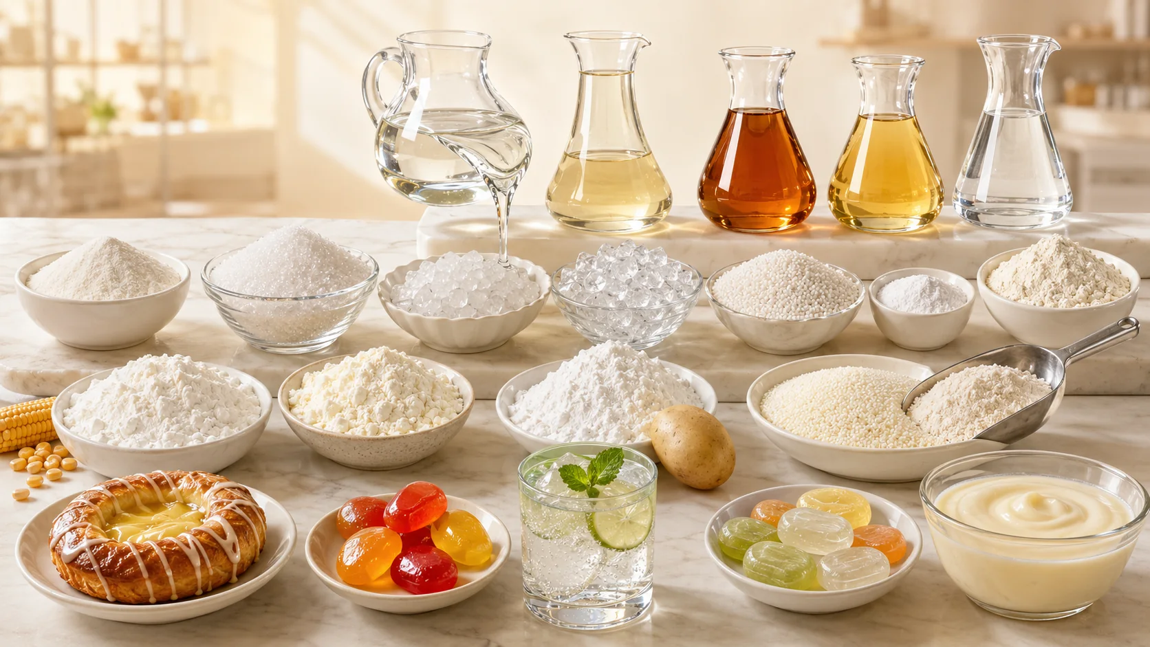 Glucose D for commercial food production