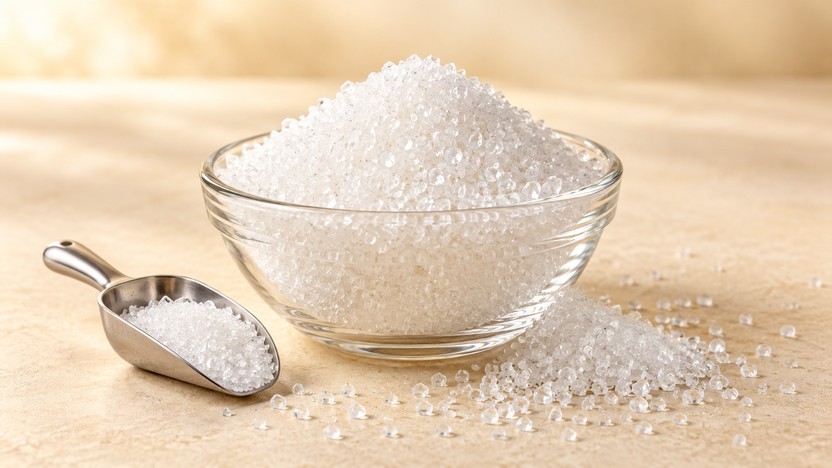 Acesulfame K for commercial food production