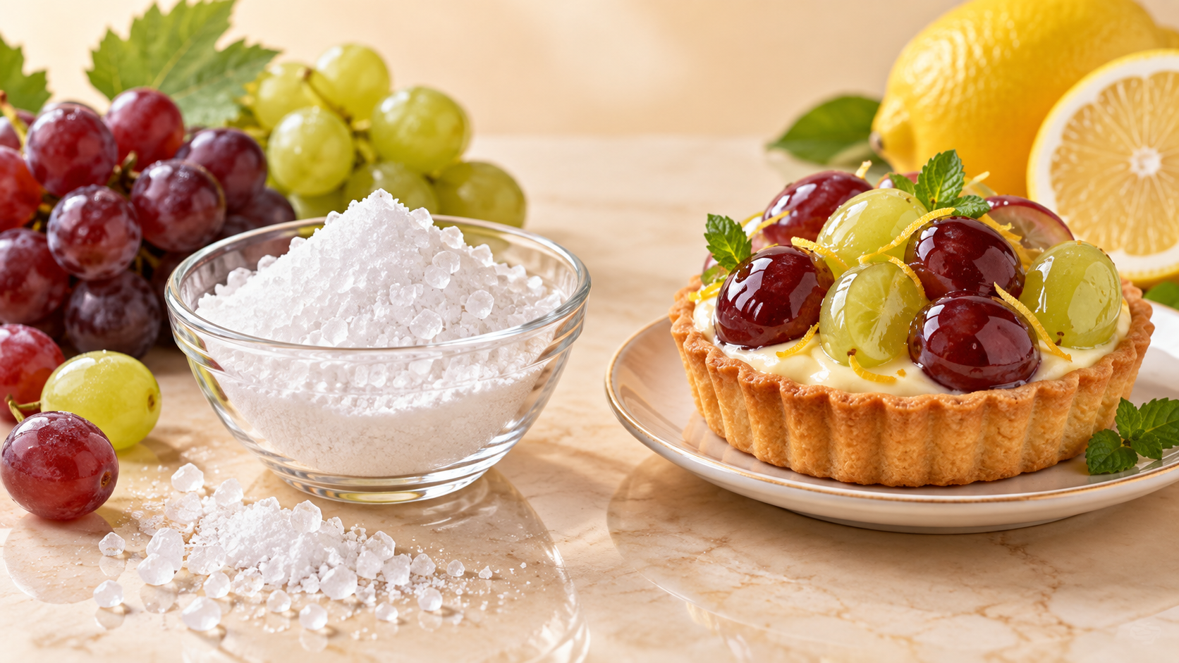 Tartaric Acid for commercial food production