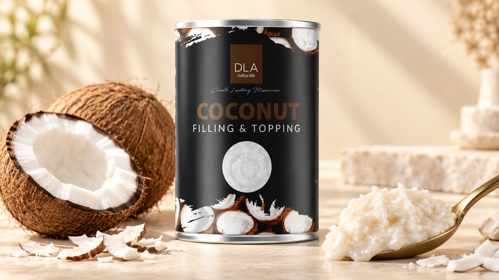 Coconut Filling for commercial food production