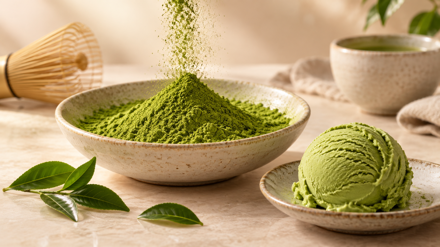 Green Tea Matcha for commercial food production