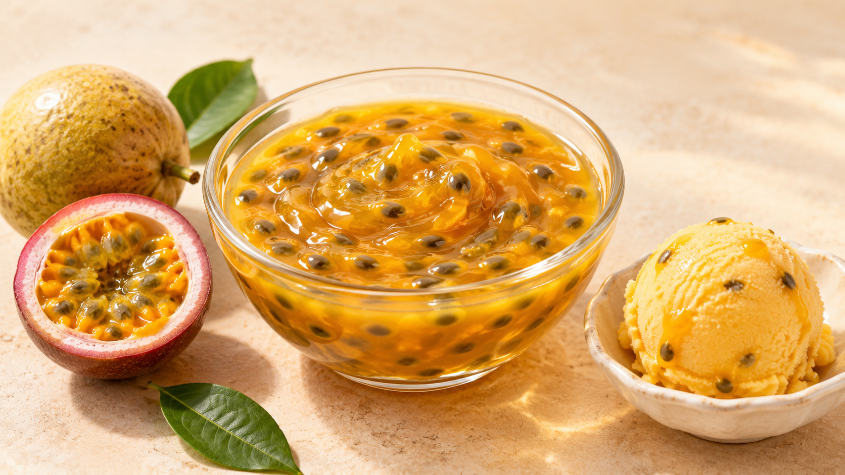 Passion Fruit for commercial food production